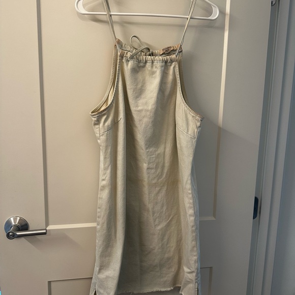 All saints medium denim light wash dress - Picture 5 of 9